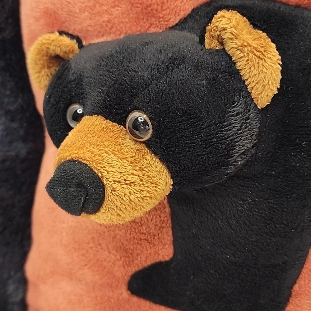 BLACK BEAR 3D Pillow 12
